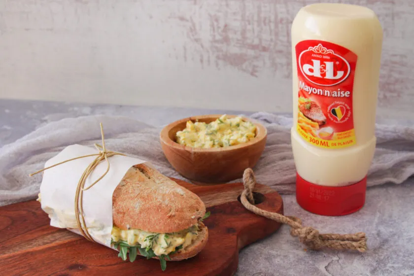 Sandwich à la salade aux œufs