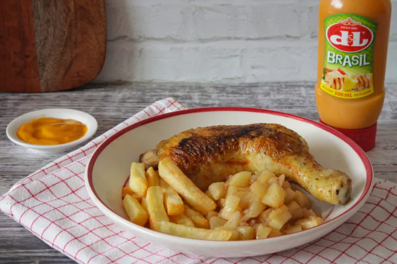 Poulet à la compote