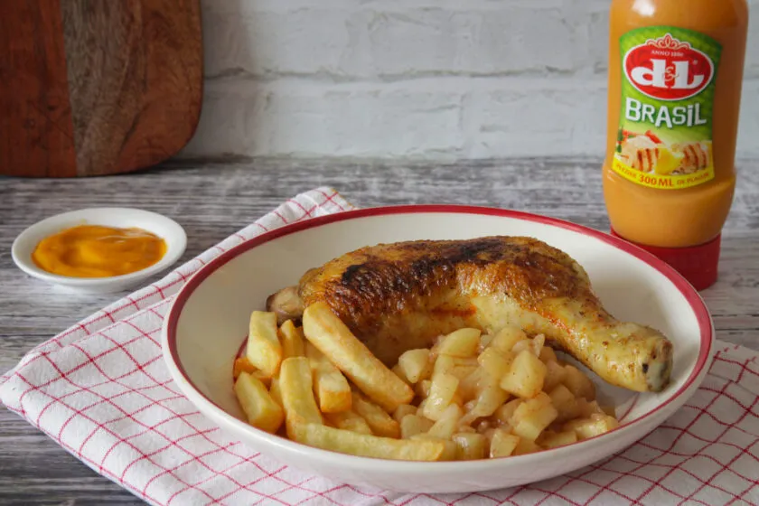 Poulet à la compote