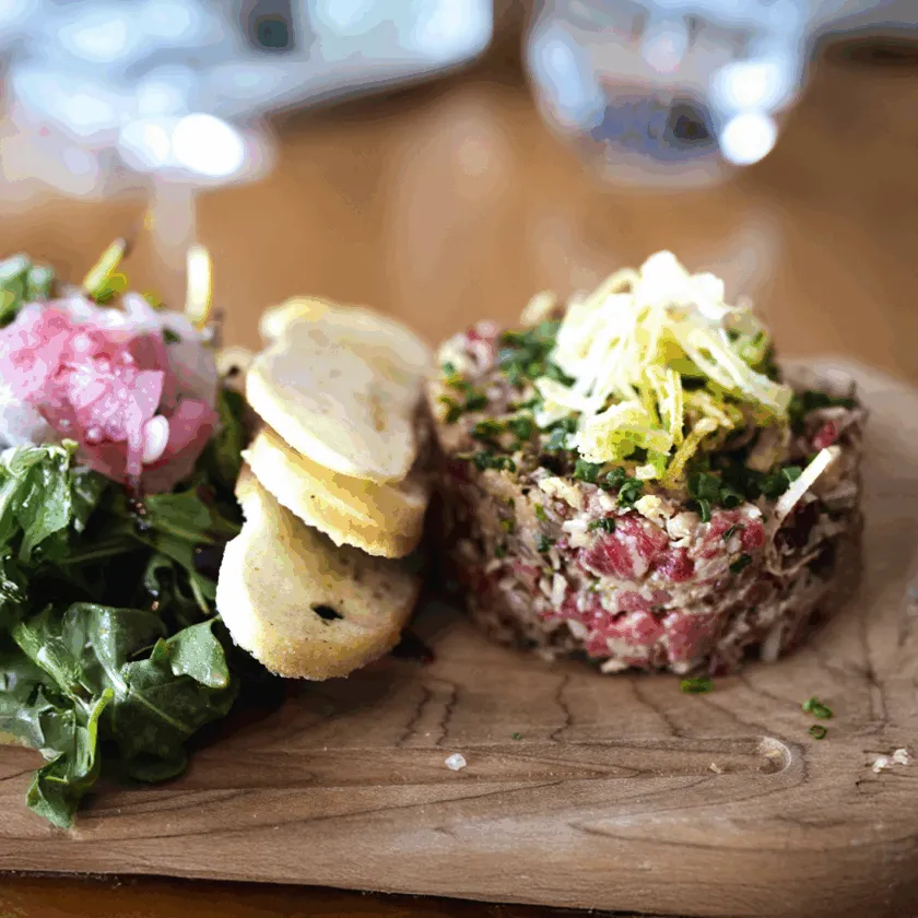 Tartare de bœuf béarnaise