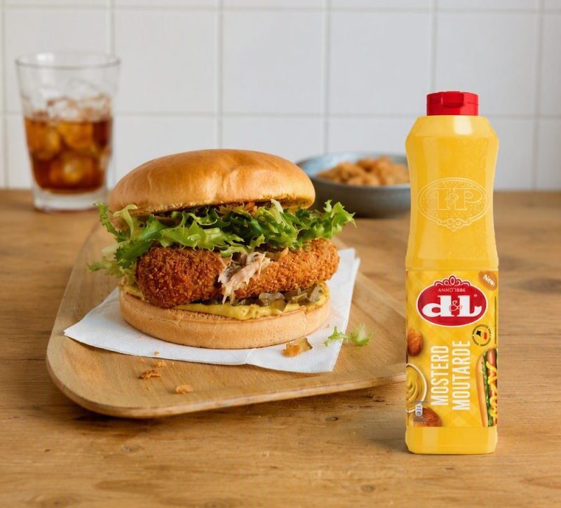 Burger Mosterd & Vleeskroket